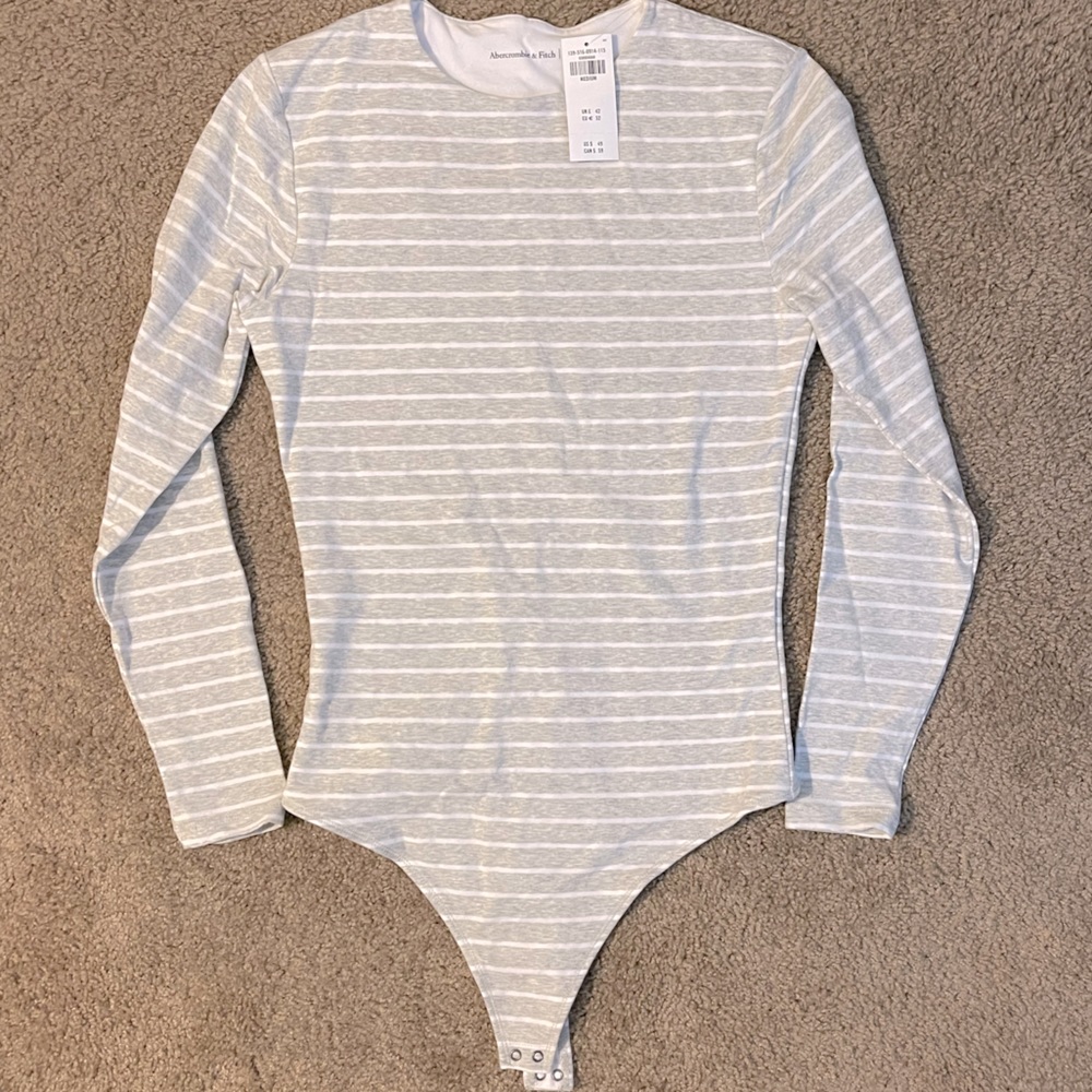 Abercrombie & Fitch Long Sleeve Bodysuit